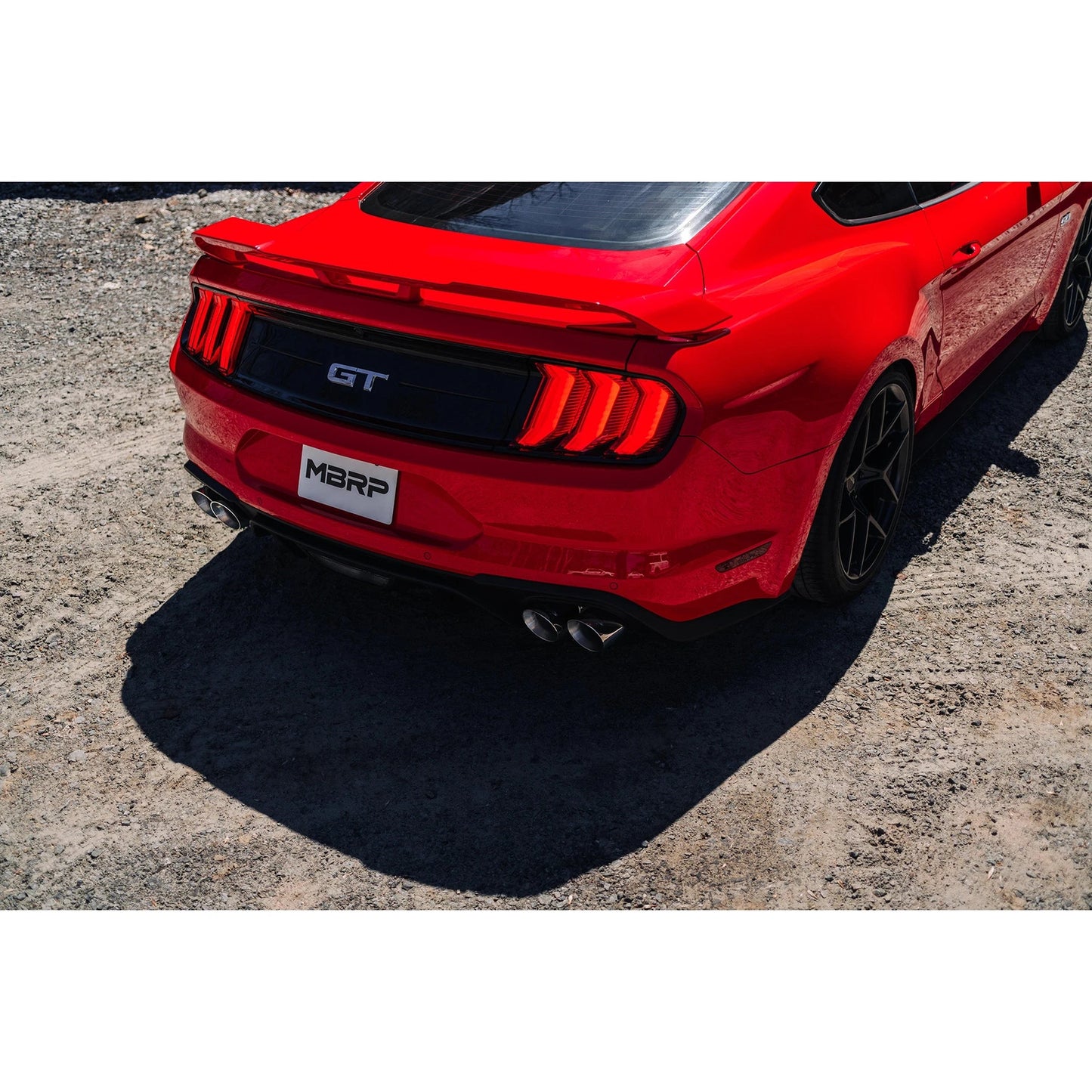MBRP Installer Series 3" Cat-Back Exhaust System | 2018-2023 Ford Mustang GT (S7207AL)