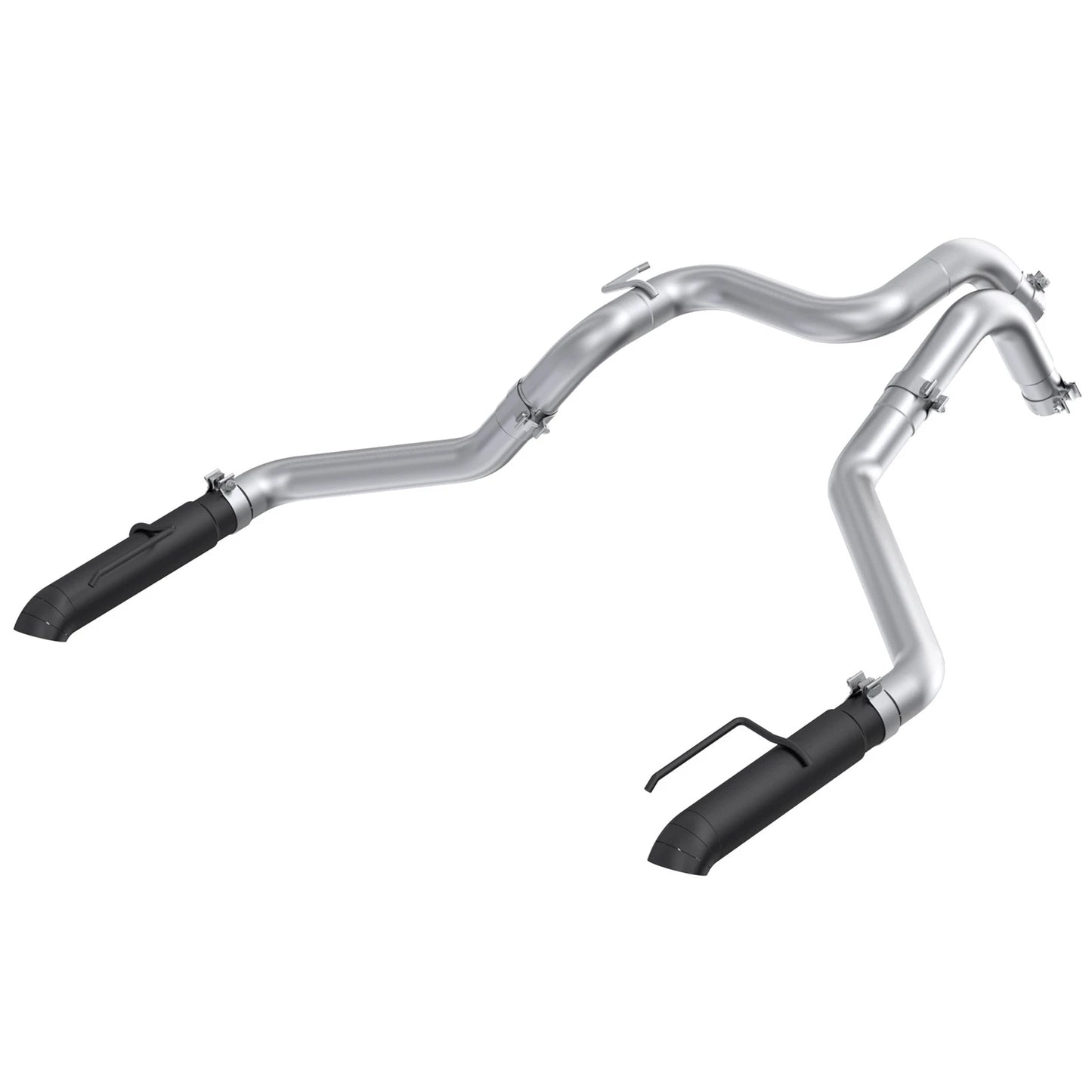 MBRP 3in D&R Axle Back Exhaust | Ford Ranger (22-26) (S5270BLK)