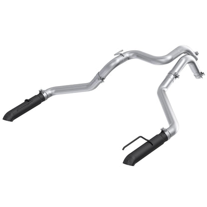 MBRP 3in D&R Axle Back Exhaust | Ford Ranger (22-26) (S5270BLK)