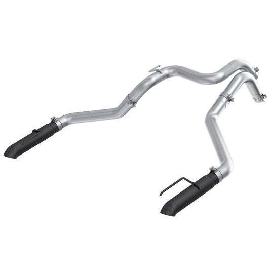 MBRP 3in D&R Axle Back Exhaust | Ford Ranger (22-26) (S5270BLK)