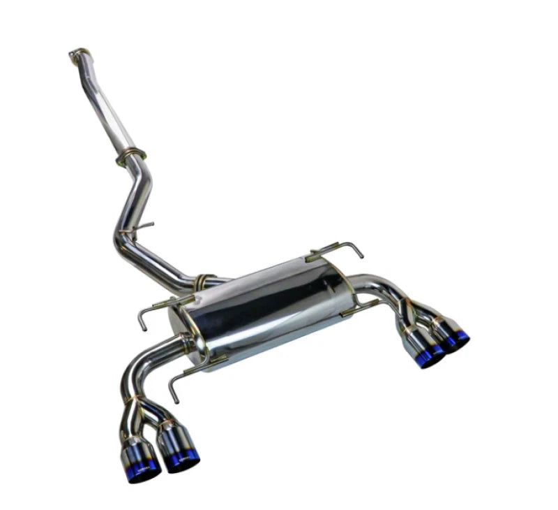 Remark Sport Touring Catback w/o Resonator | Subaru WRX/STI Hatch (08-14) (RK-C4076S-02N)