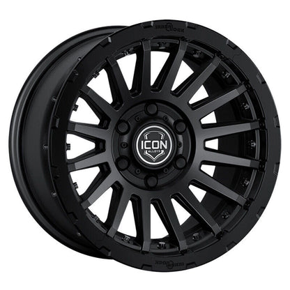 ICON 23617857345SB for Recon Pro 17x8.5 5x5-6mm Offset 4.5in BS 71.5mm Bore Sati