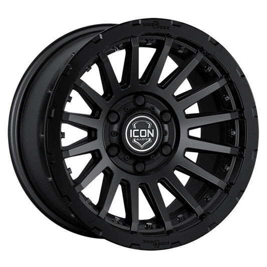 ICON 23617857345SB for Recon Pro 17x8.5 5x5-6mm Offset 4.5in BS 71.5mm Bore Sati