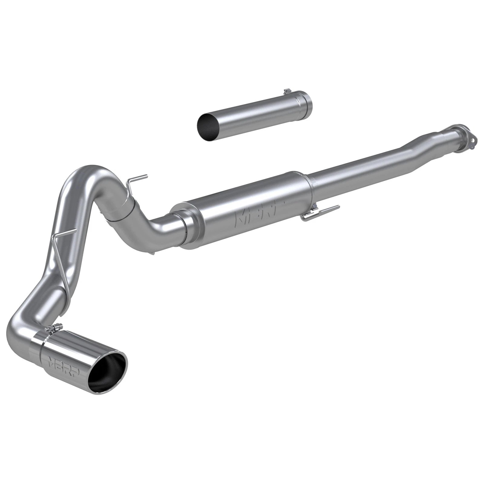 MBRP 4in T304 Stainless Steel Cat-Back Exhaust Race Version | Ford F150 (21+) (S5209304)