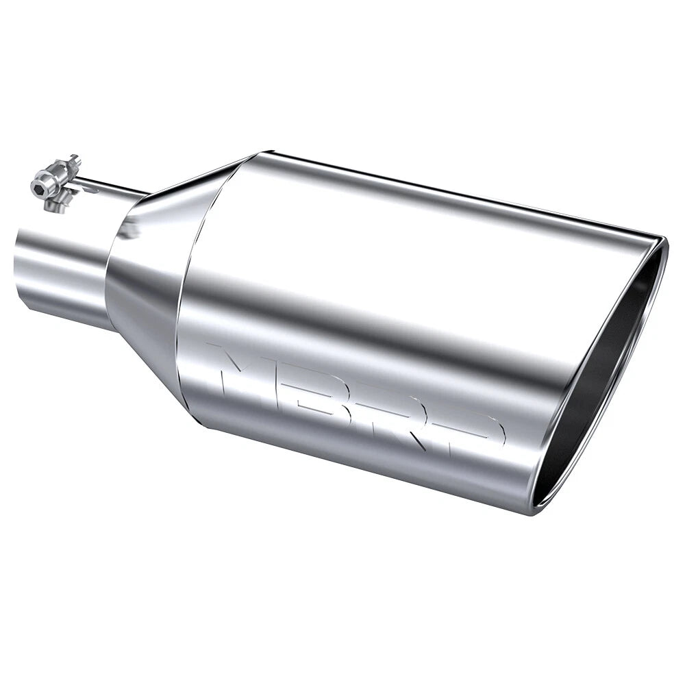 MBRP Universal Tip 8in O.D. Rolled End 4in inlet 18in length T304