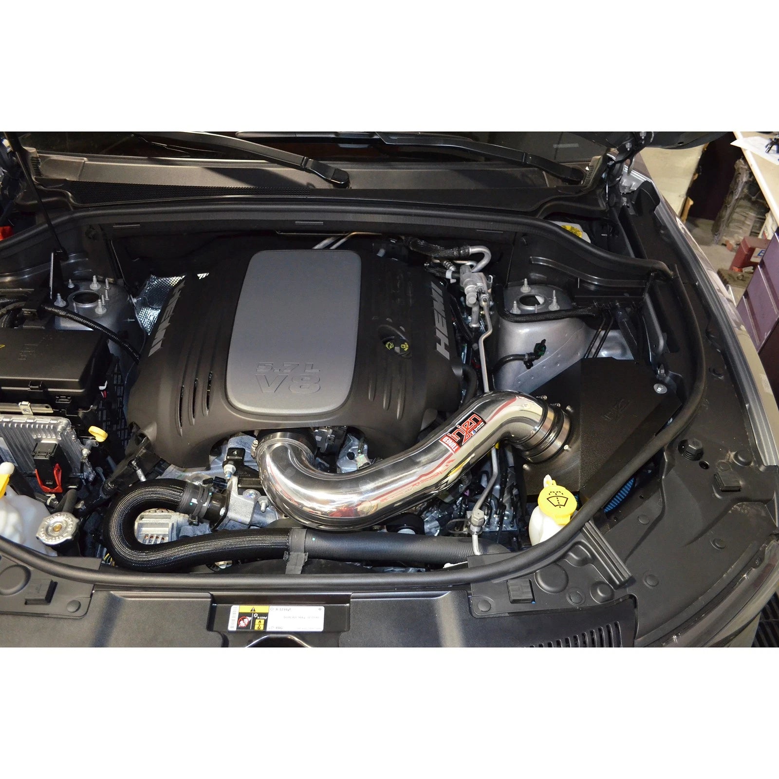 Injen 14-20 Dodge Durango R/T 5.7L V8 Power-Flow Air Intake System | Jeep Grand Cherokee WK / Dodge Charger / Durango (PF5022P)