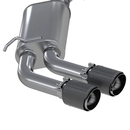 MBRP 3-In Armor Pro Street Profile Quad Rear Exit Cat-Back | Audi S3 (S46013CF)