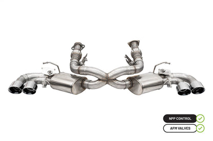 Corsa Perf Variable Sound Cat-Back Exhaust | Chevy Corvette (21100BLK) (21100BLK)