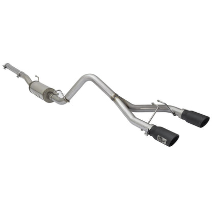 aFe Rebel 2.5in 409 SS D&S Cat-Back Exhaust Jeep Wrangler 3.6/3.8L (07-15) (49-48056-B)