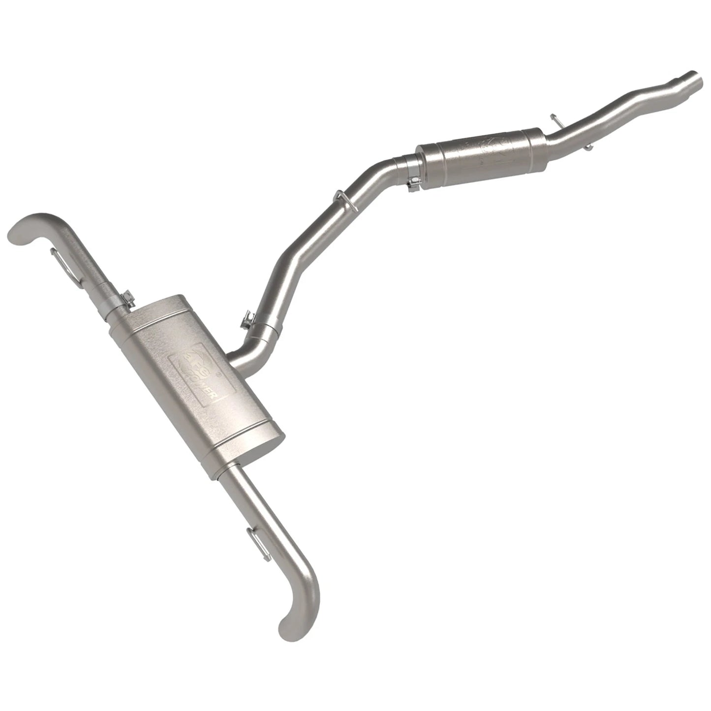 aFe MACH Force-Xp 3in to 2.5in Stainless Steel Cat-Back Exhaust System | Audi Q5 (17-22) (49-36447)