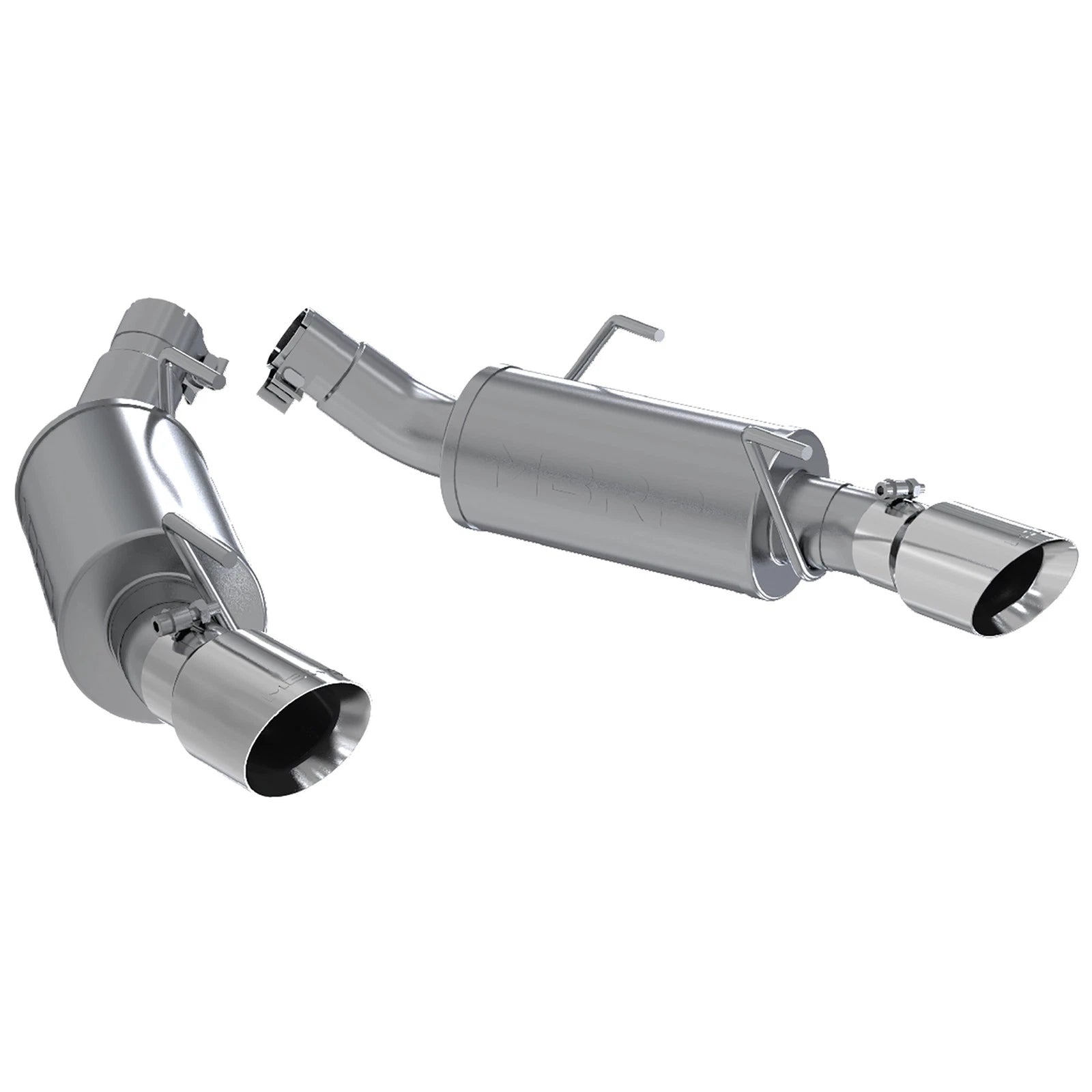 MBRP 2.5in Dual Mufflers Axle-Back | Ford Mustang GT 05-10 (S7200304)