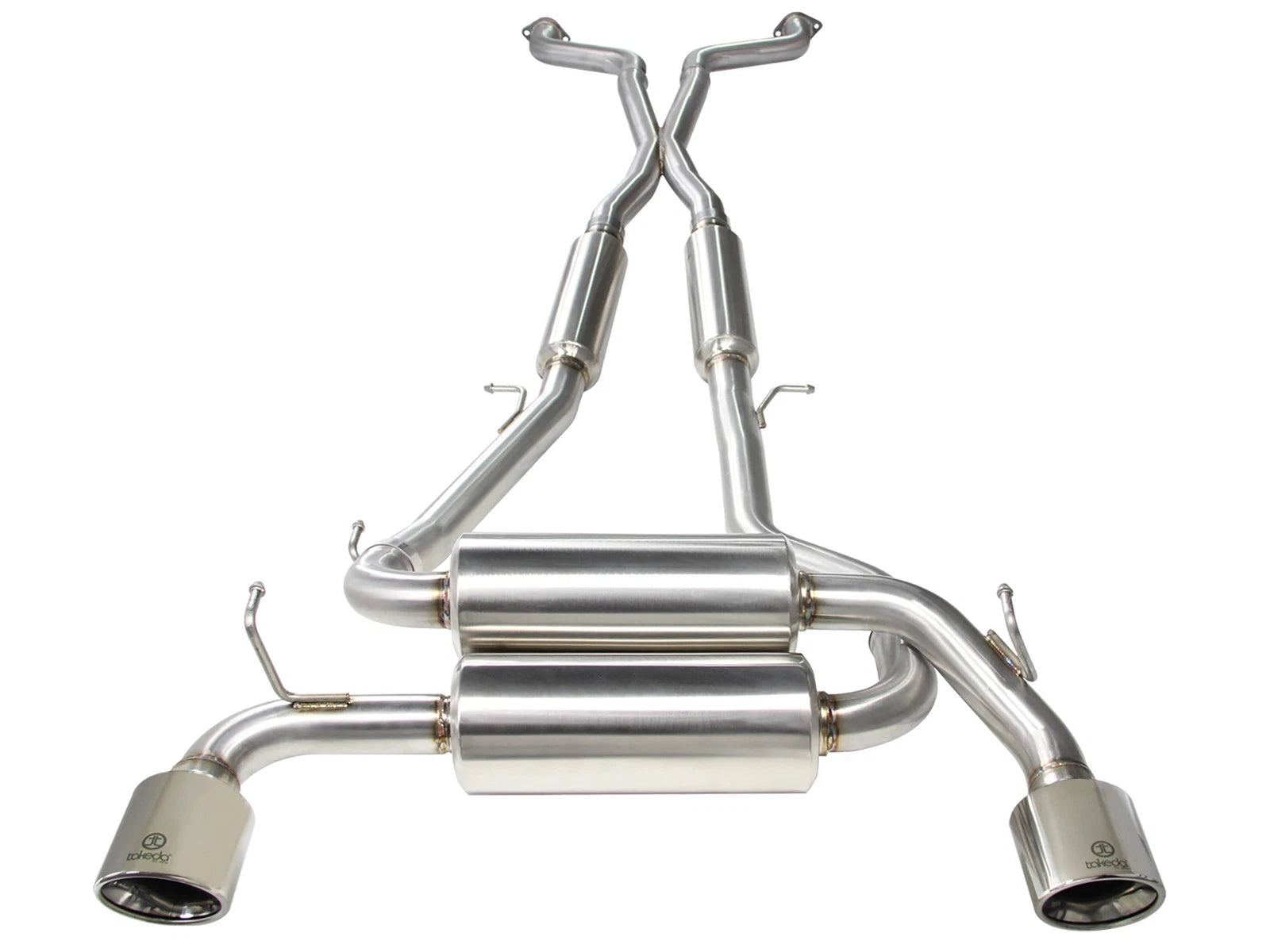 aFe Takeda 2.5in SS Cat-Back Exhaust | Infiniti G37/Q60 (08-16) (49-36103-C)