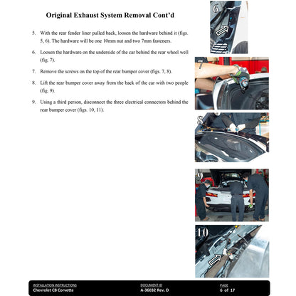 Borla 3in ATAK Catback Exhaust | Chevrolet Corvette 6.2L V8 (20-23) Black Chrome Tips