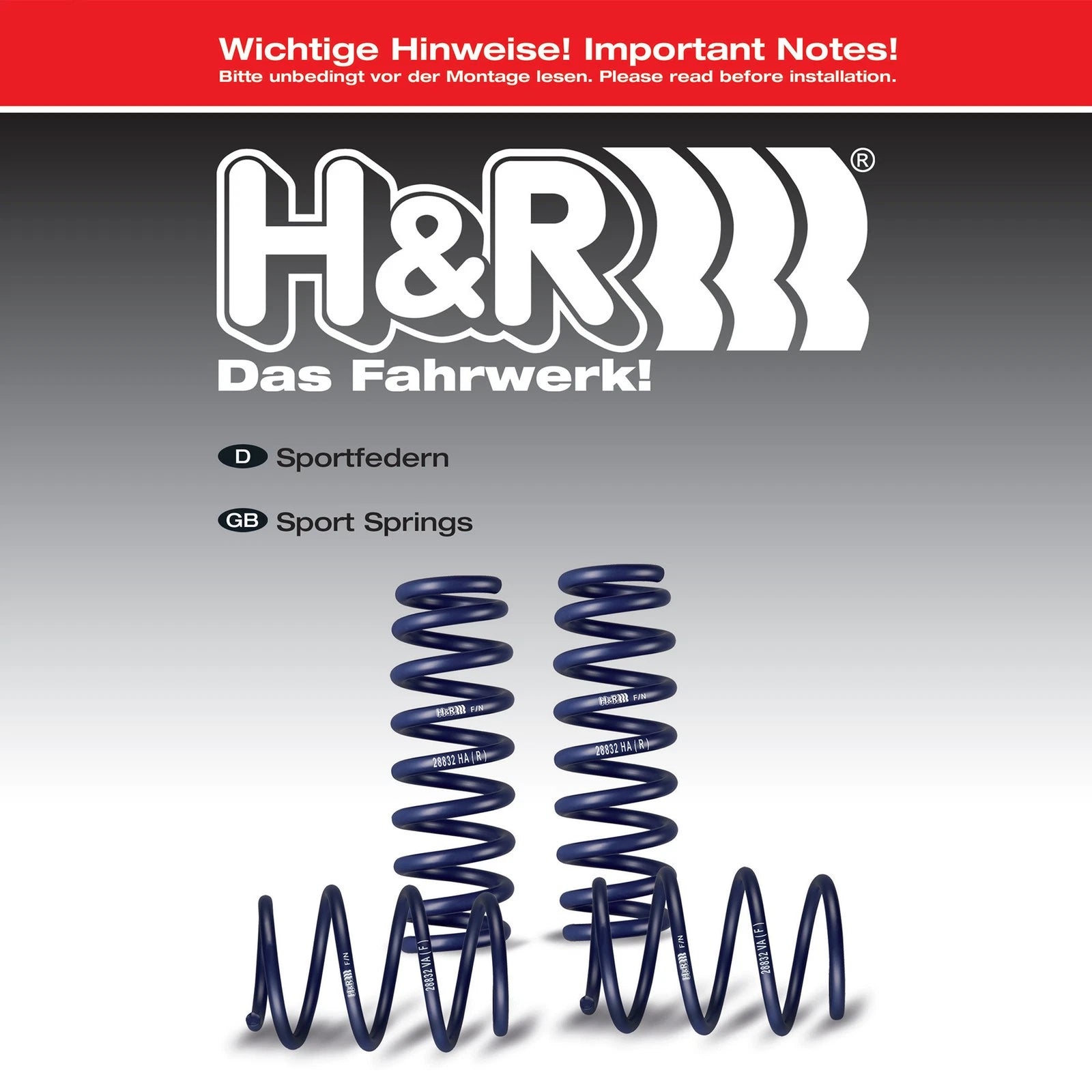H&R Sport Springs | Infiniti FX35 2003-2008 2WD/AWD V6 (53043)