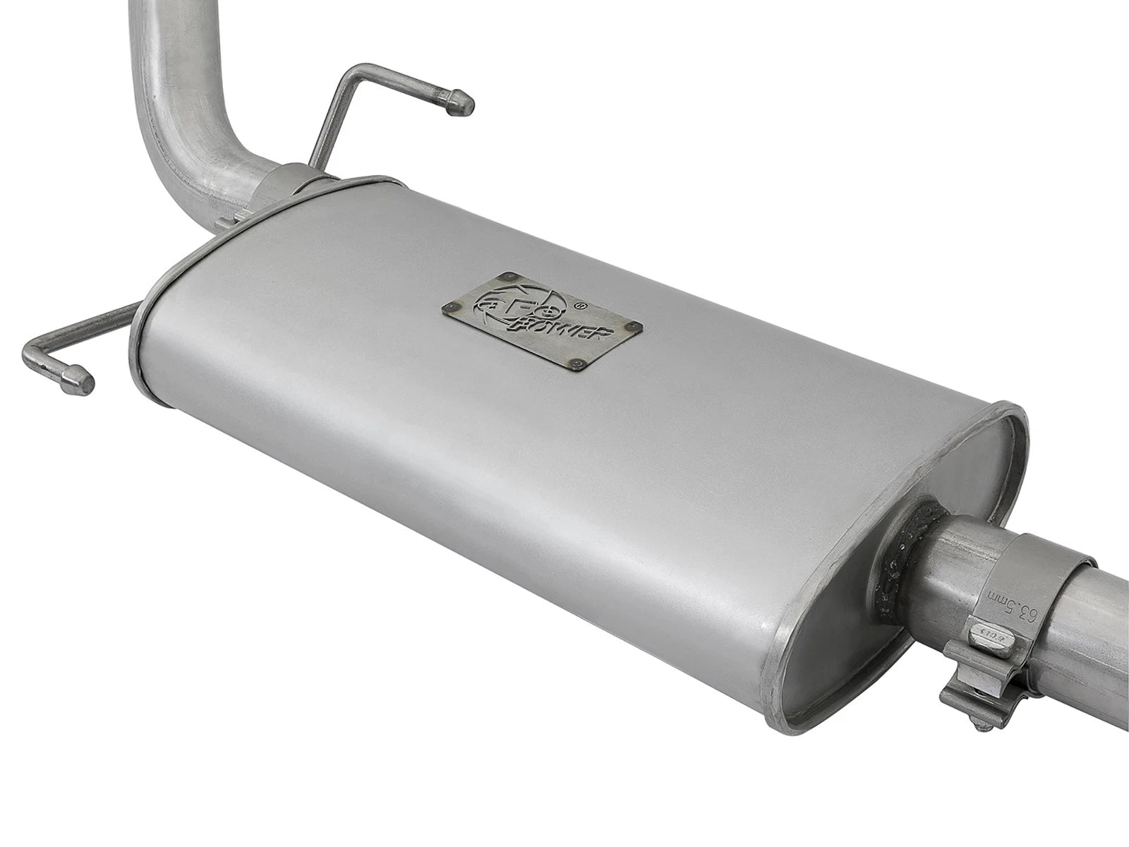 aFe 2.5in Aluminized Steel Cat-Back Exhaust w/ Black Tip Toyota FJ Cruiser (07-17) (49-06039-B)
