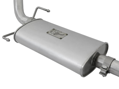 aFe 2.5in Aluminized Steel Cat-Back Exhaust w/ Black Tip Toyota FJ Cruiser (07-17) (49-06039-B)