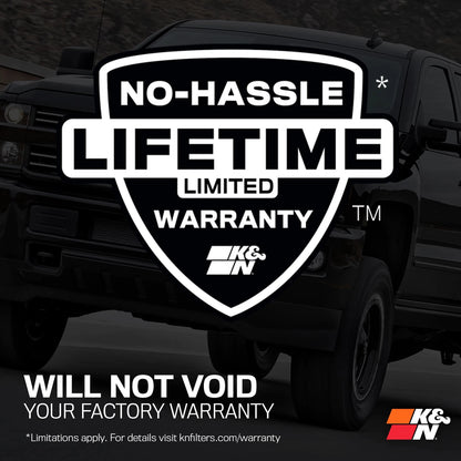 K&N Performance Air Intake System | Ford F-150 (18-24) 3.3L V6 (77-2619KC)