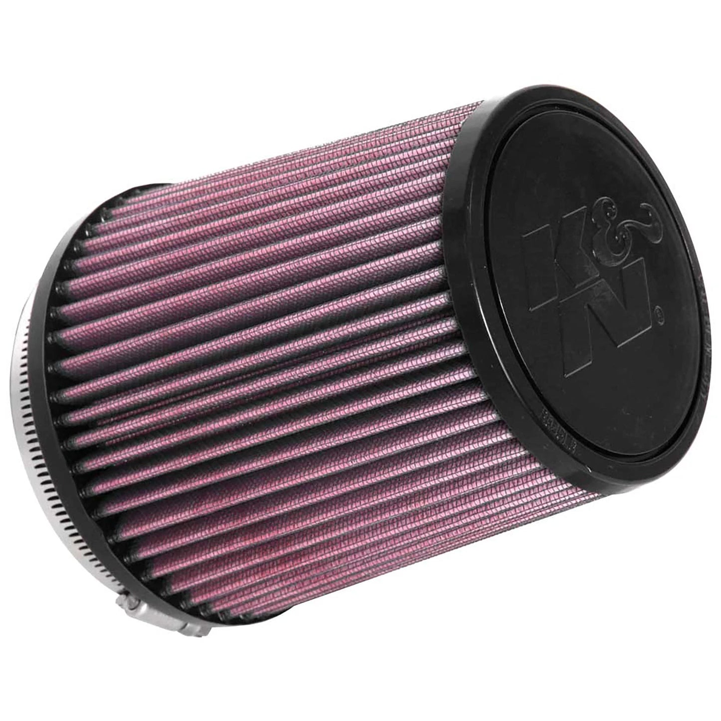 K&N RU-4550 Universal Round Tapered Performance Washable Air Filter for Intake