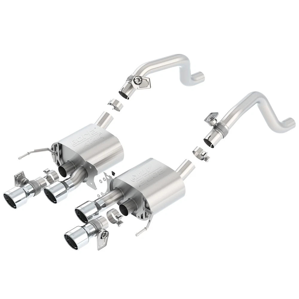 Borla Axle-Back Exhaust System | 2014-2019 Chevrolet Corvette Stingray C7 (11856)