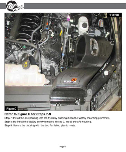 aFe Momentum GT Pro 5R Stage-2 Intake System | Ford F-150 V8 5.0L (15-17) (54-73114)