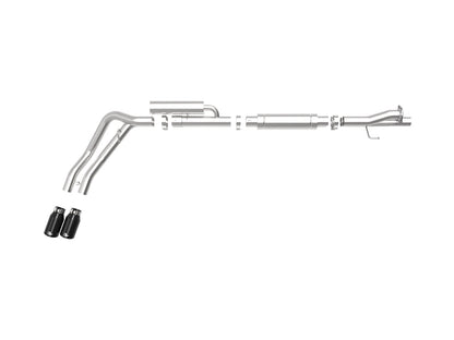aFe Rebel Series 3in 409 SS Cat-Back Exhaust | Ford F-250/F-350 V8 6.2L/7.3L (17-20) (49-43117-b)
