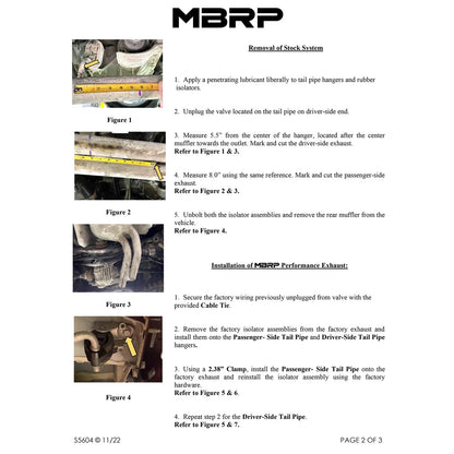 MBRP 2.5in Axle-Back Dual Rear Exit Exhaust | Audi SQ5 3.0T (18-21) T304 (S5604304)