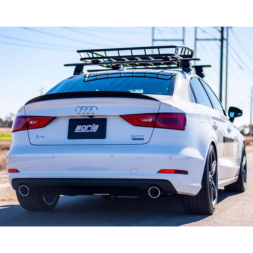 Borla S-Type Cat-Back Exhaust | 2014-2019 Audi 8V A3 Quattro 2.0T (140682)