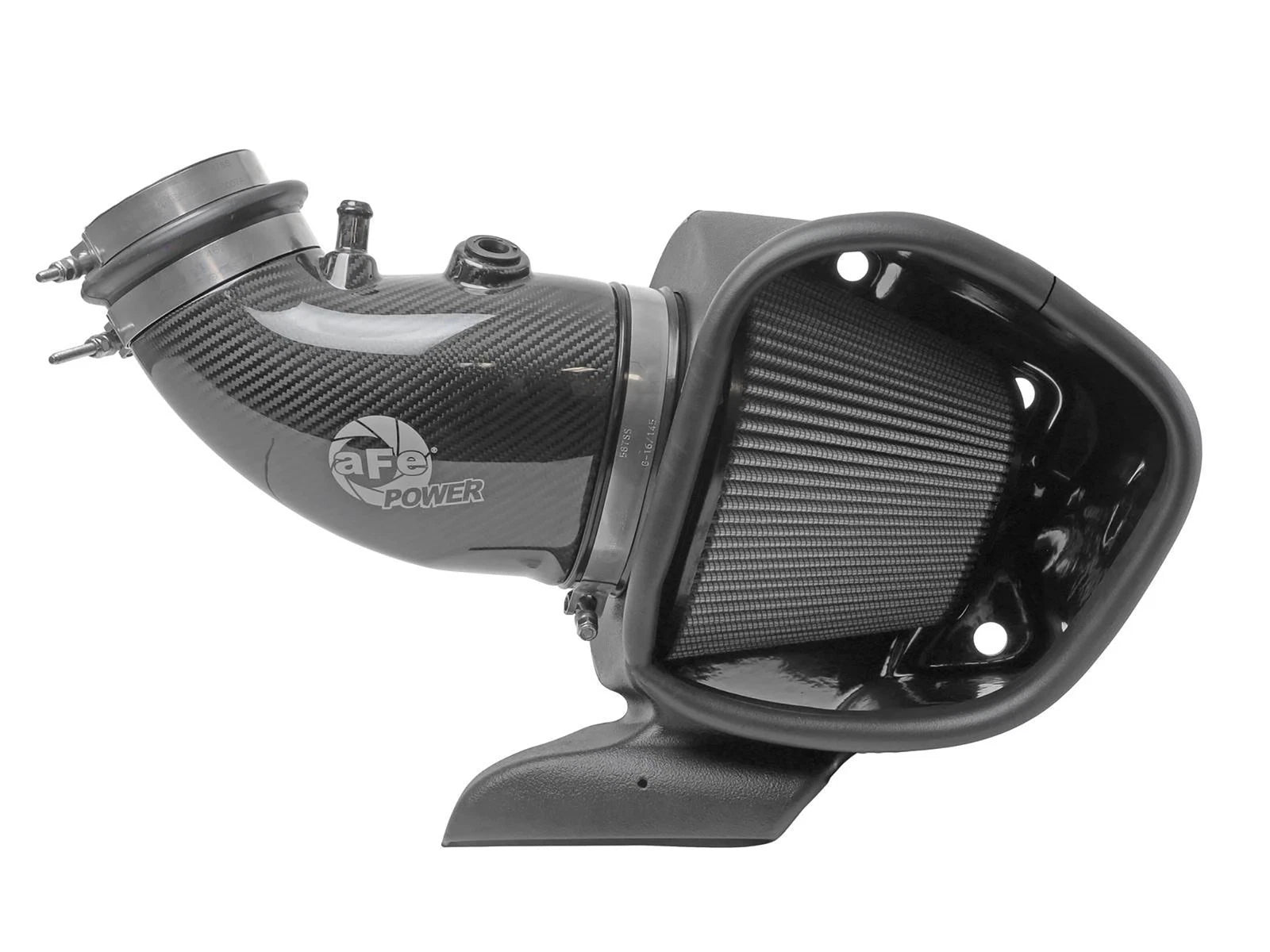 aFe 6.4L Track Series Carbon Fiber Cold Air Intake w/ Pro DRY S Filter | Jeep Grand Cherokee (12-21) (57-10014D)