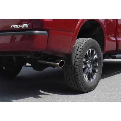 MBRP 3in AL Cat-Back Exhaust w/ 4in Tip Single Side Exit | Nissan Titan 5.6L (16+) (S5408AL)