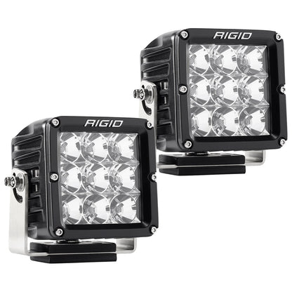Rigid Industries Rigid D-XL Pro LED Light - Flood / Surface / Black Housing / Pair (RIG322113)