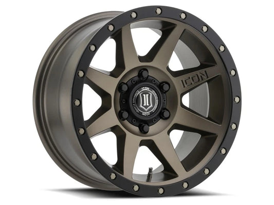 ICON 1818909060BR Rebound Bronze 18x9" 6x5.5" +25mm for 2021-2025 Ford Bronco
