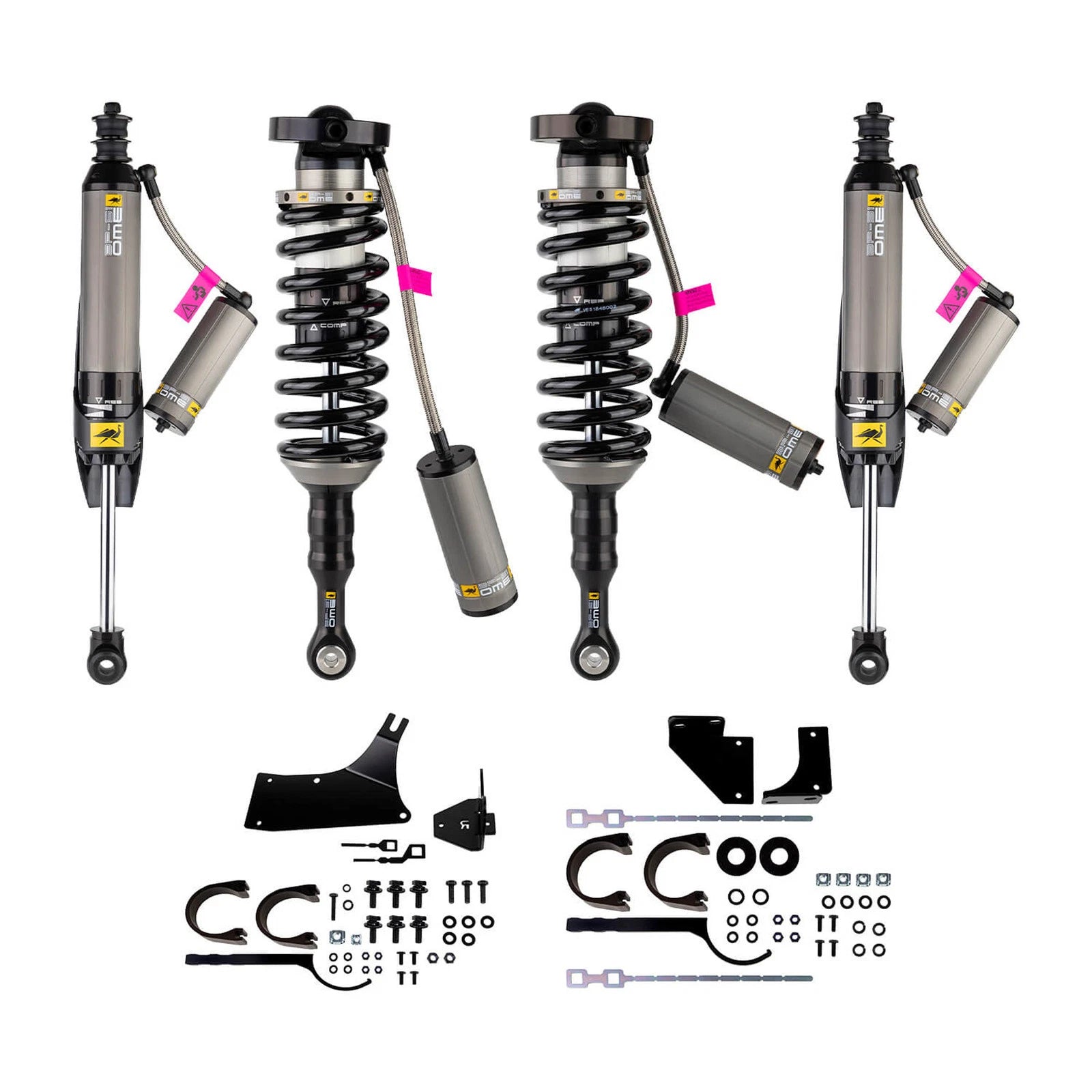 ARB / OME 10-24 Toyota 4Runner BP51 Kit - FR 2.5in/0-330lb - RR 0in/0lb