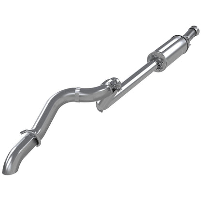MBRP 2.5in Single Rear Exit High Clearance Cat-Back Exhaust | Jeep Wrangler JL (18-20) (S5533AL)