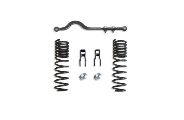 Maxtrac 949942E-1 Front Coils Trac Bar Shock Ext for Jeep Gladiator