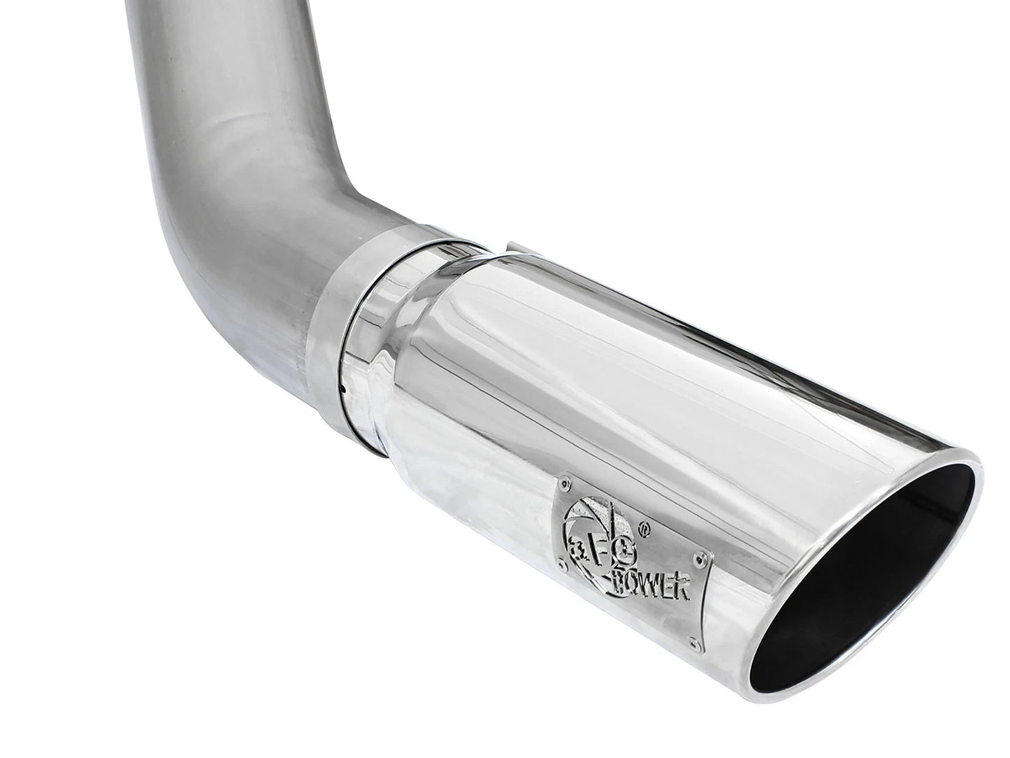 aFe MACHForce XP 5in Large Bore HD DPF-Back Exhaust | Dodge Trucks L6-6.7L (13-15) (49-02051-1P)