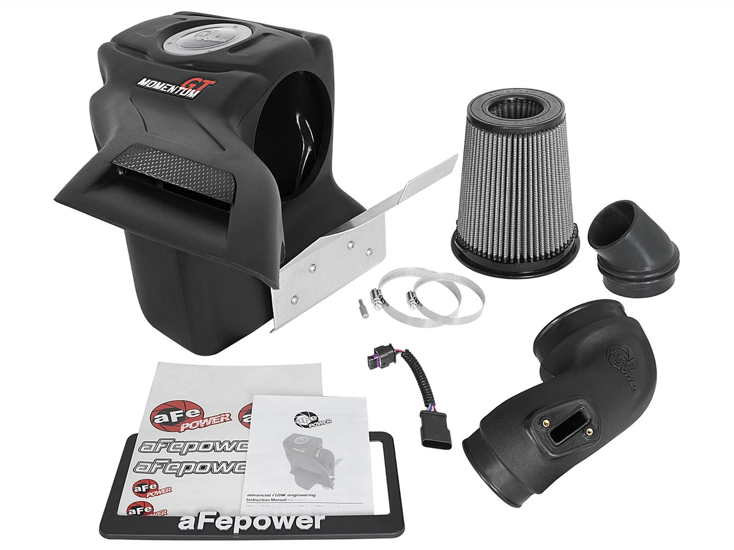 aFe Momentum GT Cold Air Intake System w/ Pro DRY S Filter | Audi A4 (B8) L4-2.0L (09-16) (51-76402)