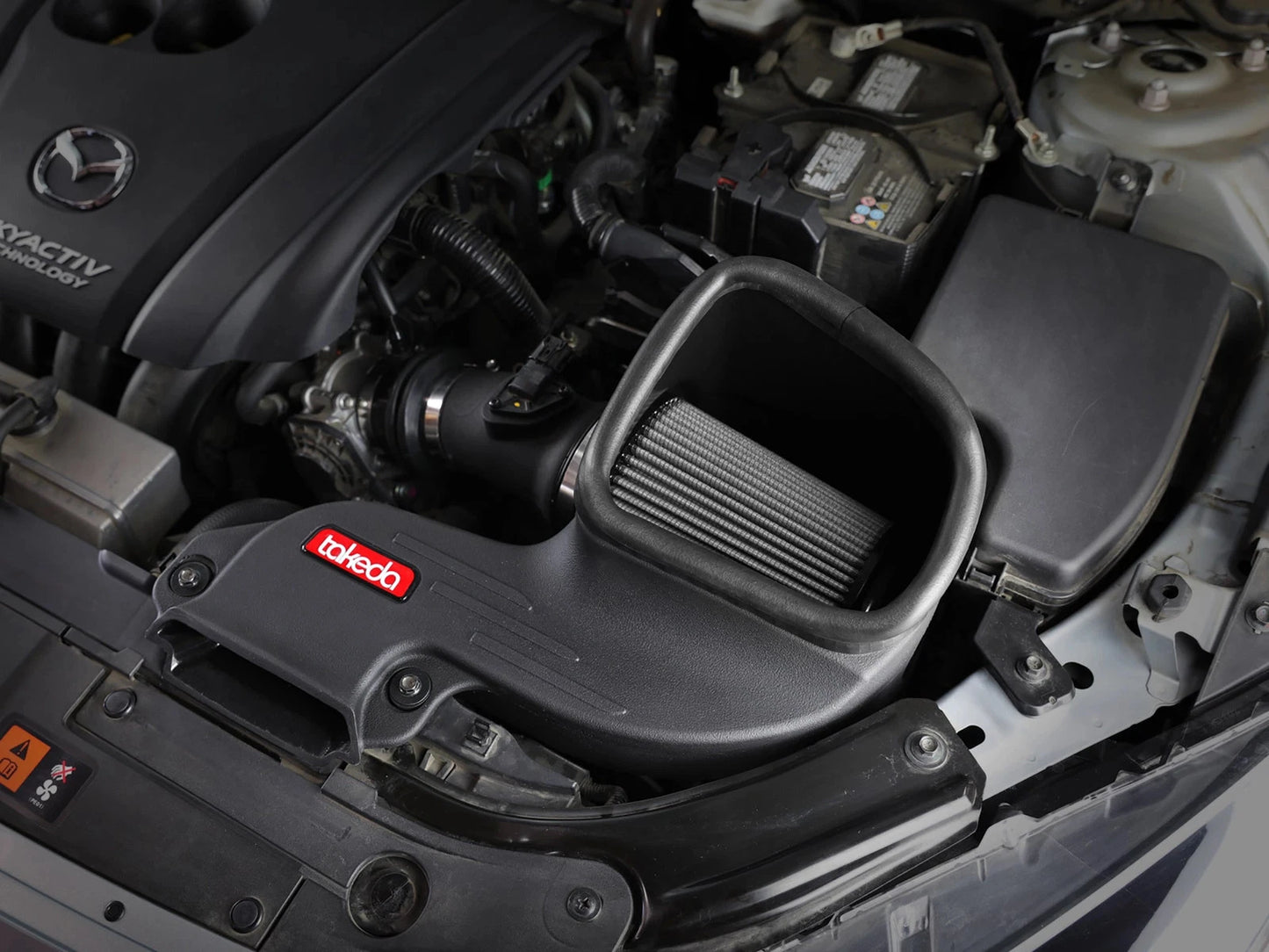 aFe Stage-2 PDS AIS Intake w/ 7" Pro DRY S Filter | Mazda 3 I4-2.5L (14-18) (56-10009D)