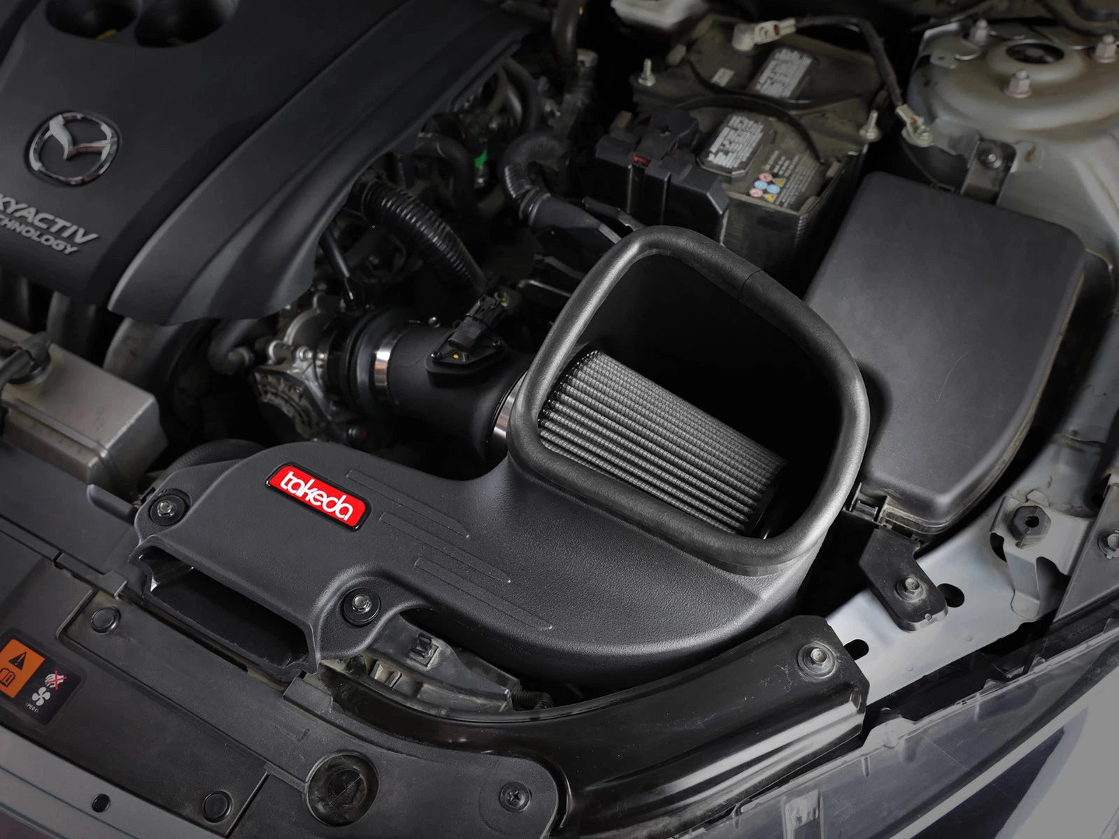 aFe Stage-2 PDS AIS Intake w/ 7" Pro DRY S Filter | Mazda 3 I4-2.5L (14-18) (56-10009D)