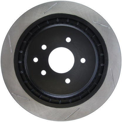 Stoptech Power Slot D&S Slotted Rear Brake Rotor | Nissan Z/370Z/Infiniti G37 (09-23) (126.42101SL)