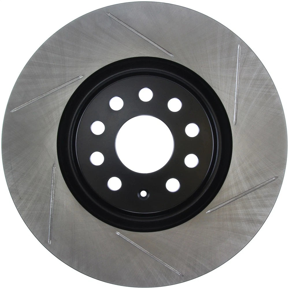 StopTech 126.33144SL Front Left Brake Disc Rotor for 12-17 VW CC / 15-19 Golf R