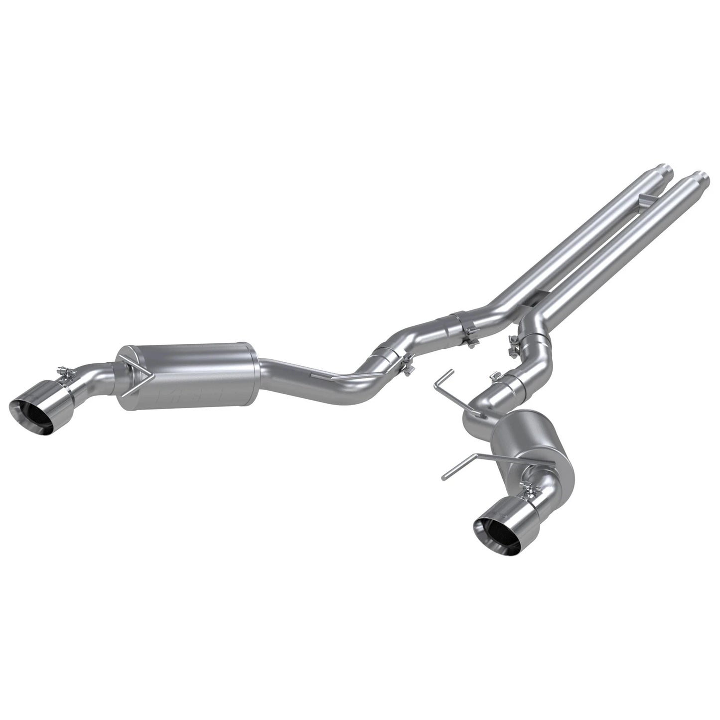 MBRP 3" Cat Back D&S Dual Split Street | Ford Mustang GT 15-17 (S7277AL)