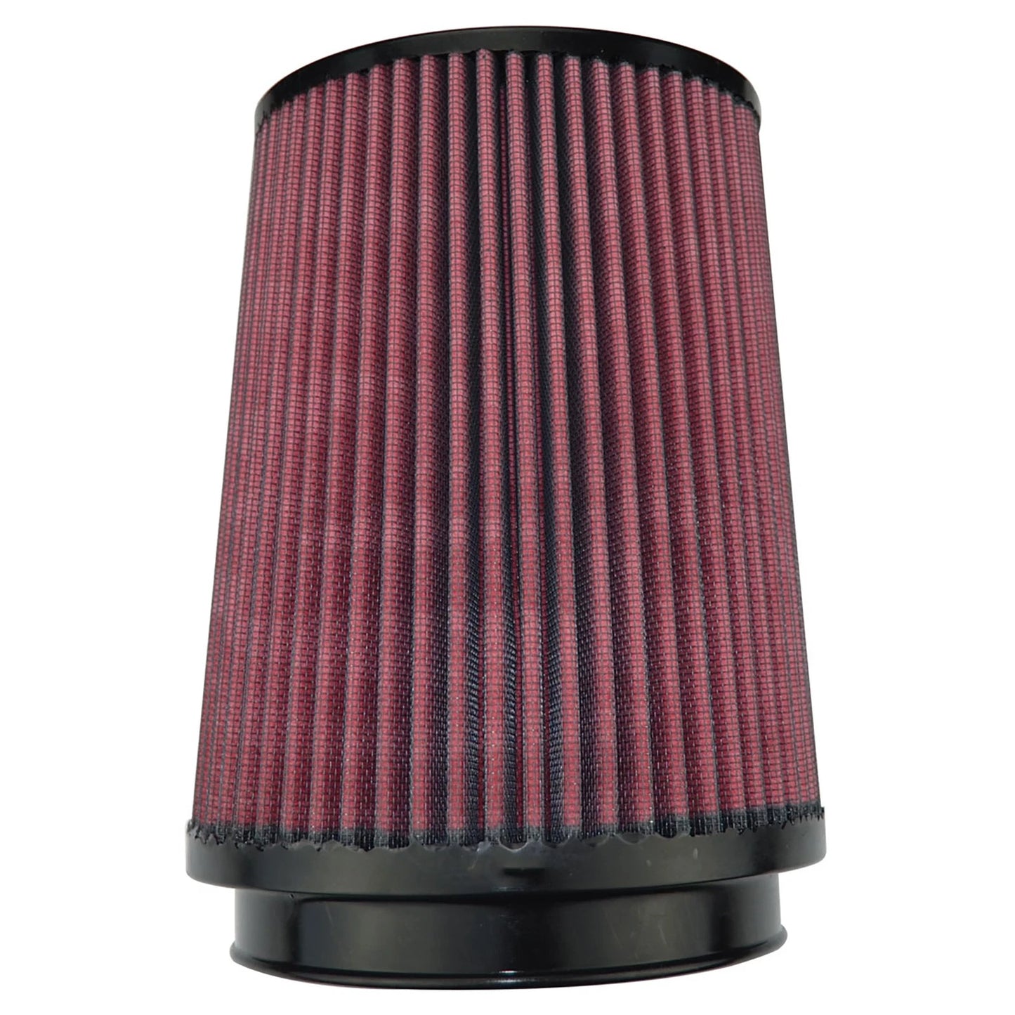 Injen 8-Layer 5in Black Oiled Cotton Gauze Air Filter | Universal (X-1022-BR)