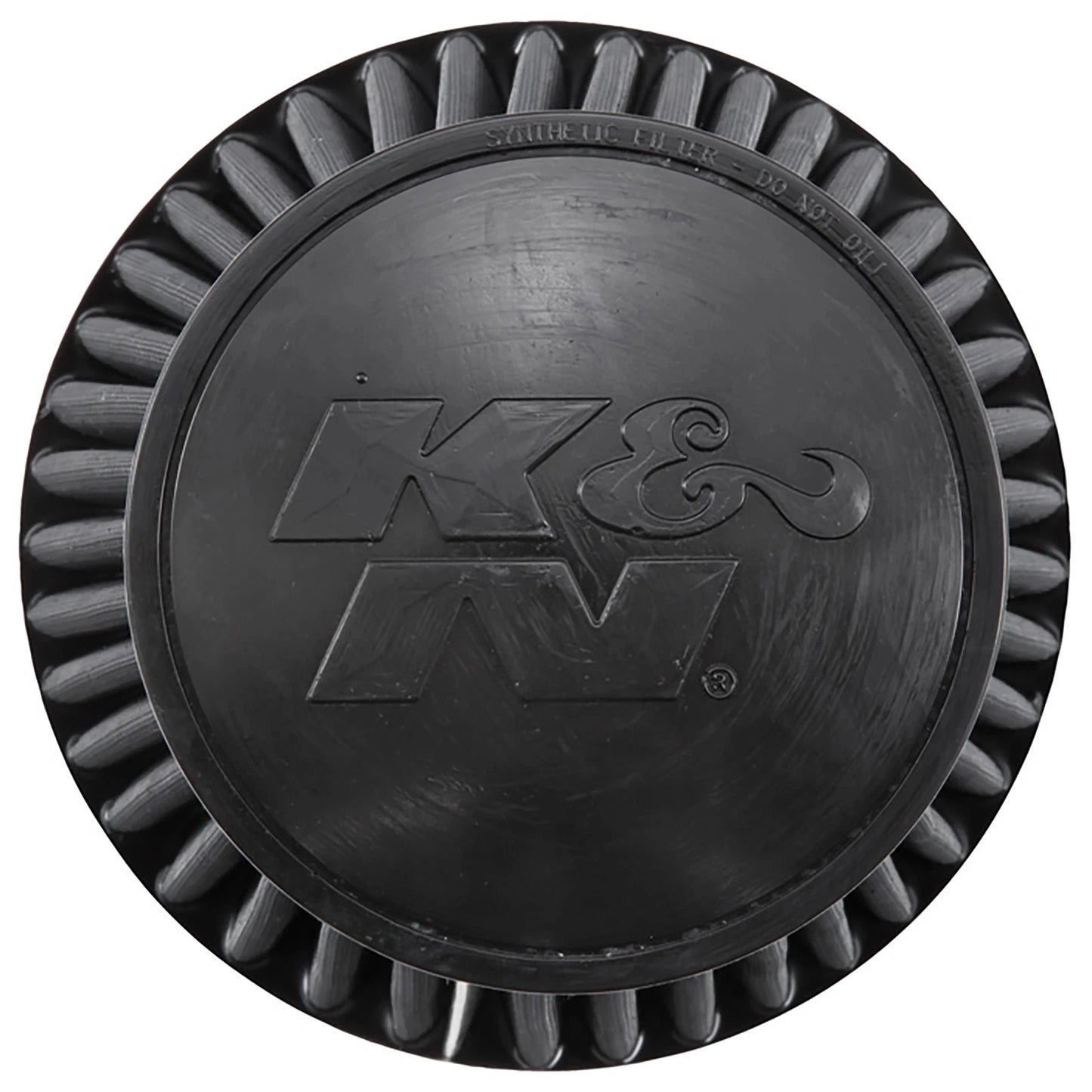 K&N RU-3101HBK Universal Round Tapered High Flow Washable Air Filter for Intake