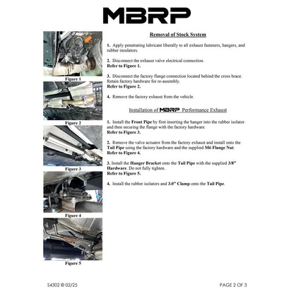 MBRP Stainless Steel 3" Cat-Back - Dual Center Exit | 2023+ Toyota Corolla GR (S4303)