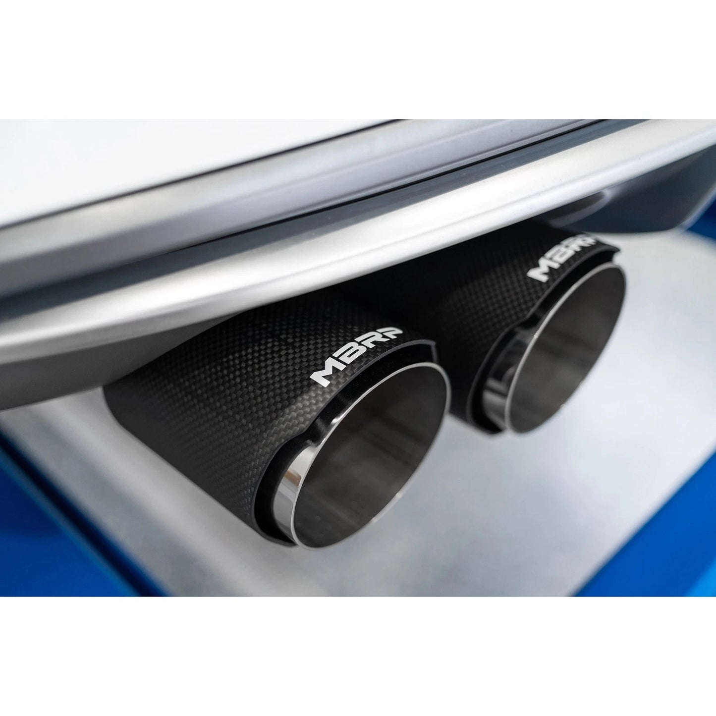 MBRP 3-In Armor Pro Street Profile Quad Rear Exit Cat-Back | Audi S3 (S46013CF)