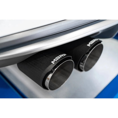 MBRP 3-In Armor Pro Street Profile Quad Rear Exit Cat-Back | Audi S3 (S46013CF)