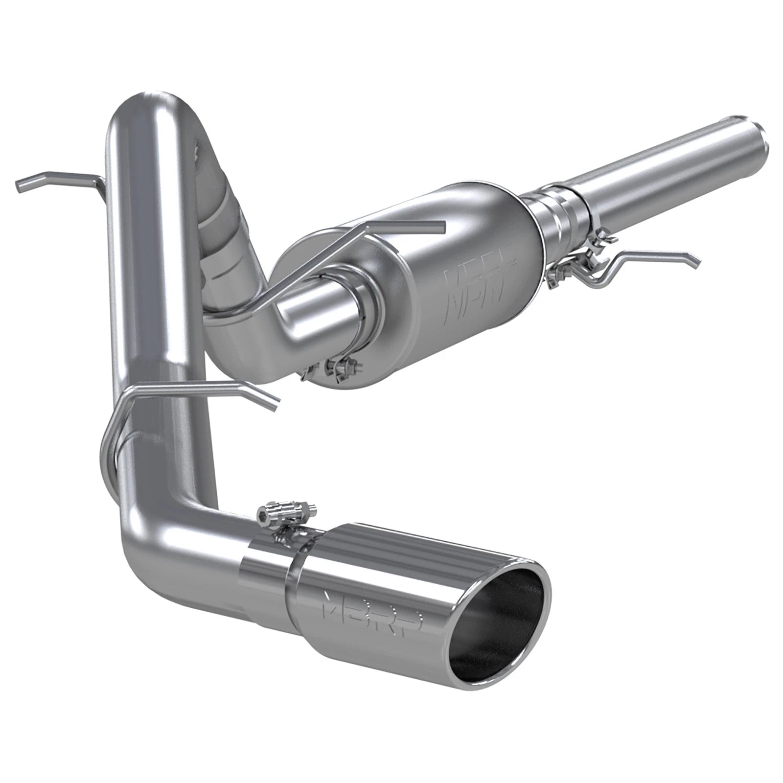 MBRP 3in T409 Cat-Back Single Side Exit Exhaust | Silverado/Sierra 1500 4.3/5.3L (14) (S5080409)