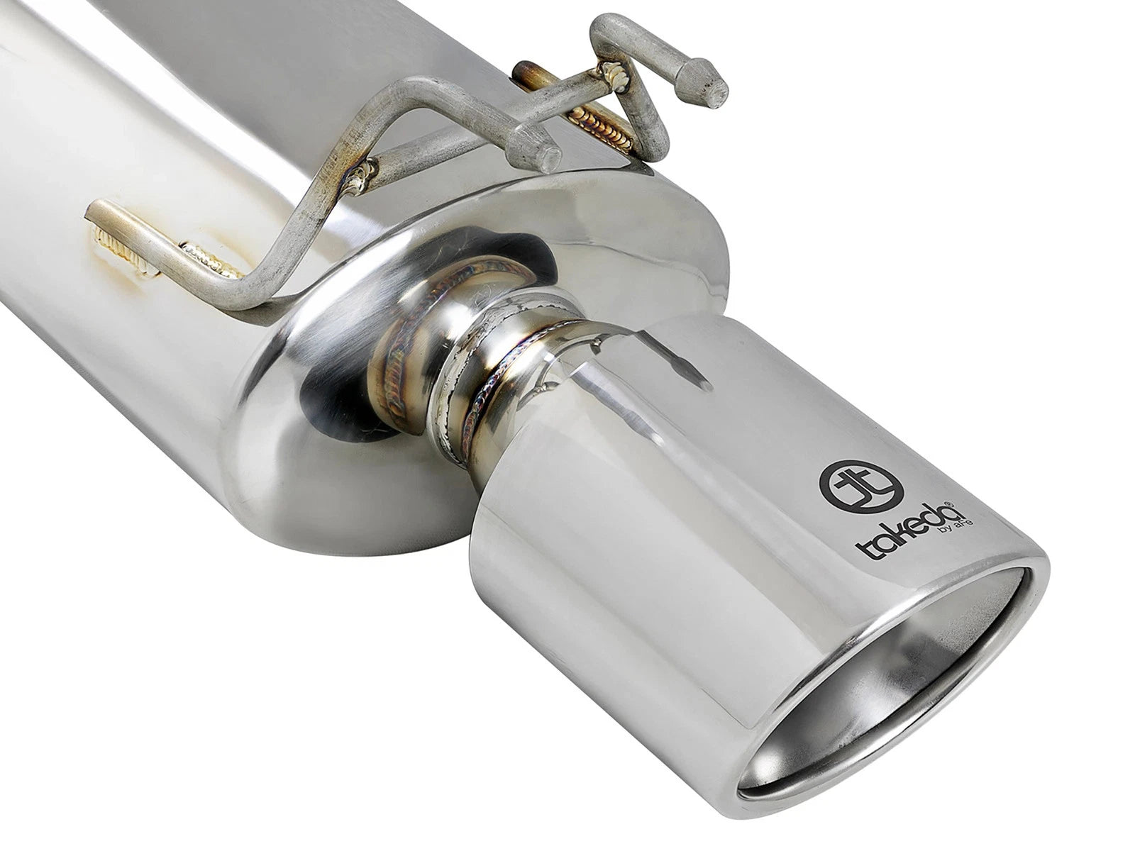 aFe Takeda 2-1/2in to 1-3/4in SS Dual Cat-Back Exhaust | Honda Accord LX/EX/EX-L (13-17) (49-36605)
