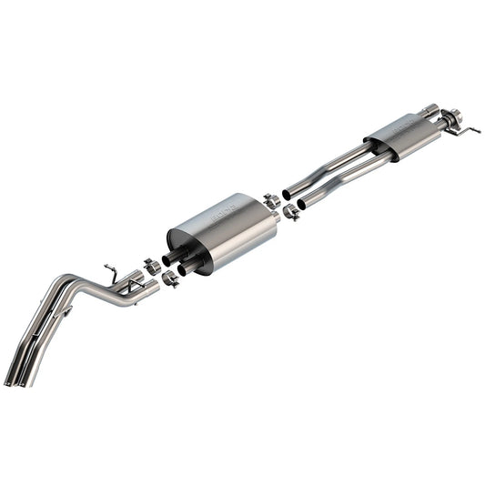 Borla 140972 S-Type Stainless Cat Back Exhaust System for 2024-25 Ranger 2.7L V6