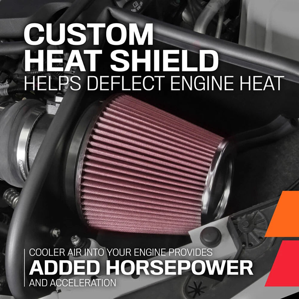 K&N 12-13 Ford F150 3.7L V6 High-Flow Performance Intake | Ford F150 (12-13) (77-2585KS)